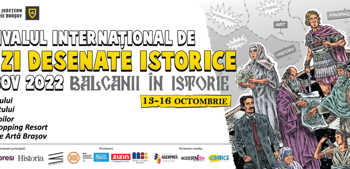 Festivalul Internațional de Benzi Desenate Istorice Brașov 2022, 13 – 16 octombrie
