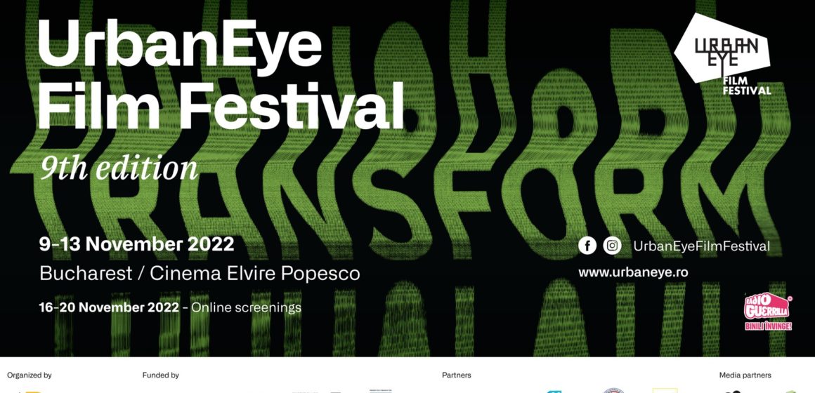 București | Între 9 și 13 noiembrie are loc a noua ediție a UrbanEye Film Festival la Cinema Elvire Popesco