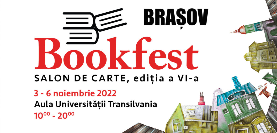 Târgul de carte Bookfest Brașov va avea loc între 3 și 6 noiembrie la Aula Universității Transilvania