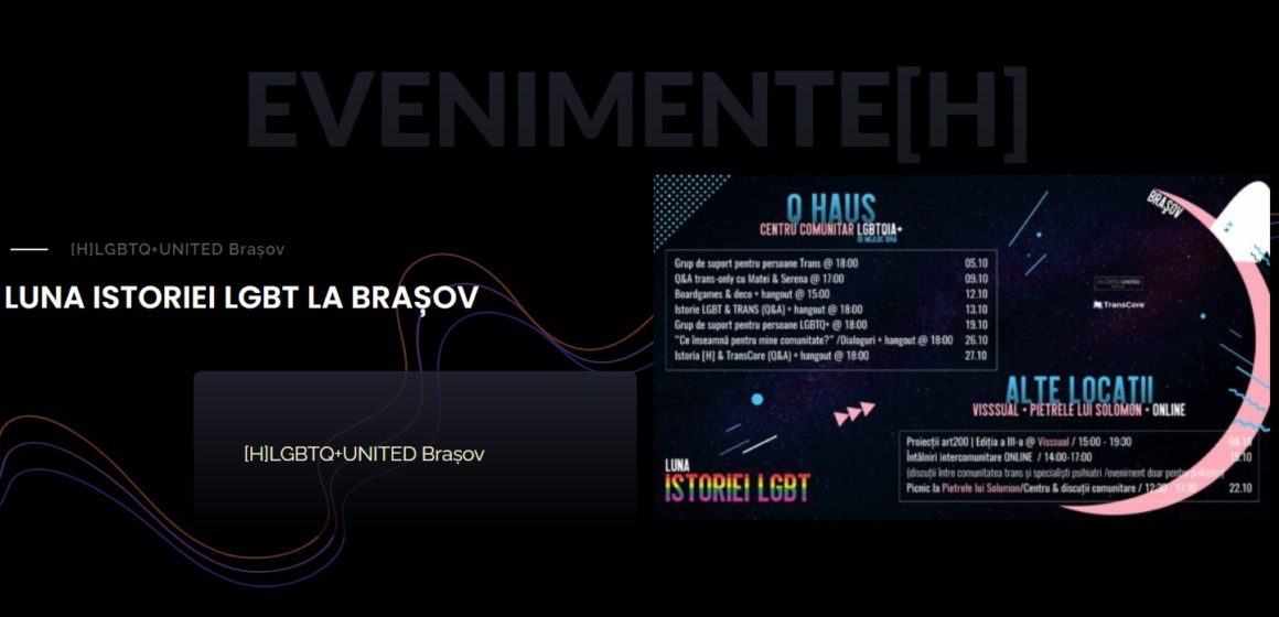 Luna Istoriei LGBT la Brașov | Grup de suport | Scurtmetraje la Film Queer art200