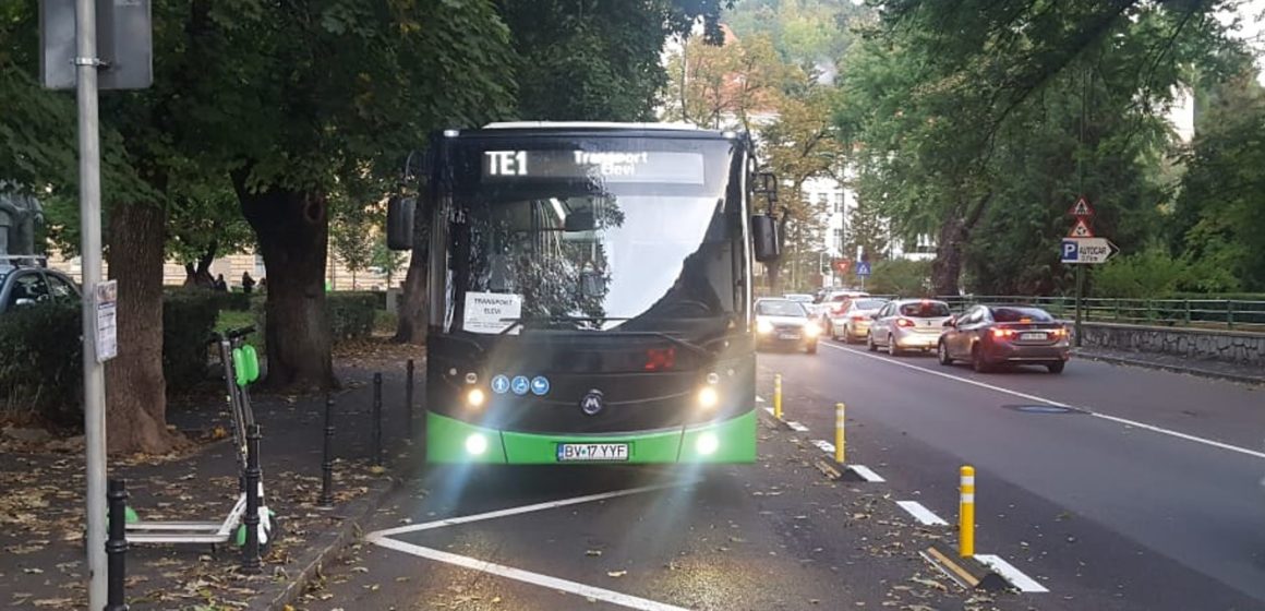 RATBV suspendă transportul pentru elevi pe perioada vacanței din 24 – 28 octombrie 2022