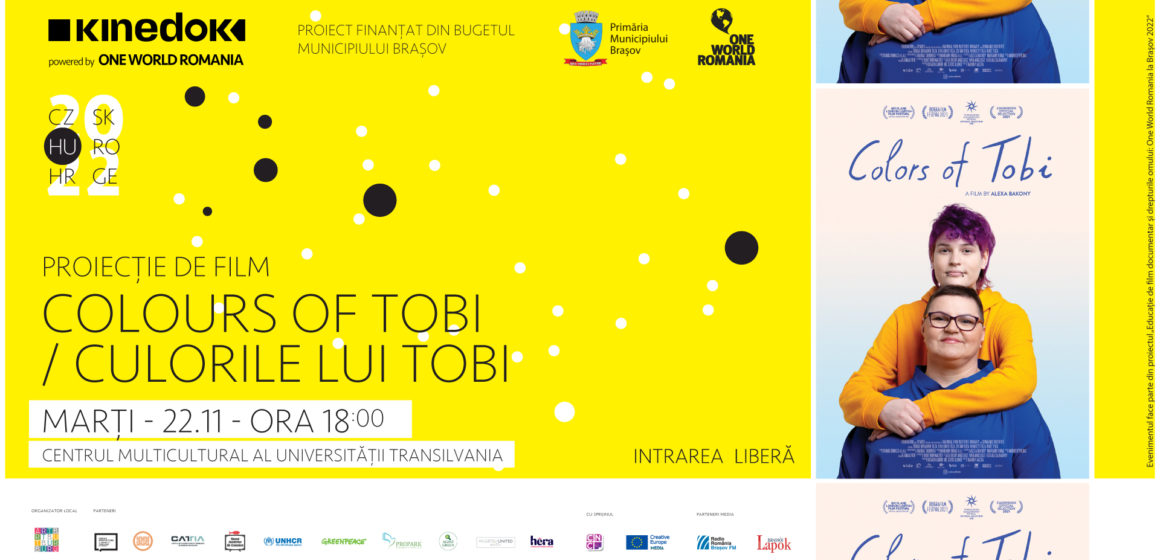 Proiecție KineDok | Colours of Tobi/Culorile lui Tobi la Centrul Multicultural al Universității