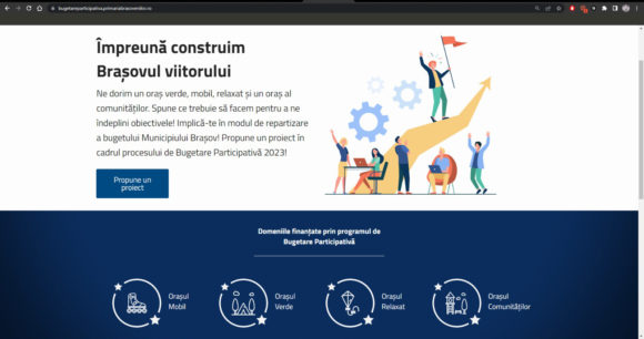 Primăria Brașov a lansat programul de bugetare participativă pentru 2023. Înscrierile de propuneri se pot face până pe 22 februarie