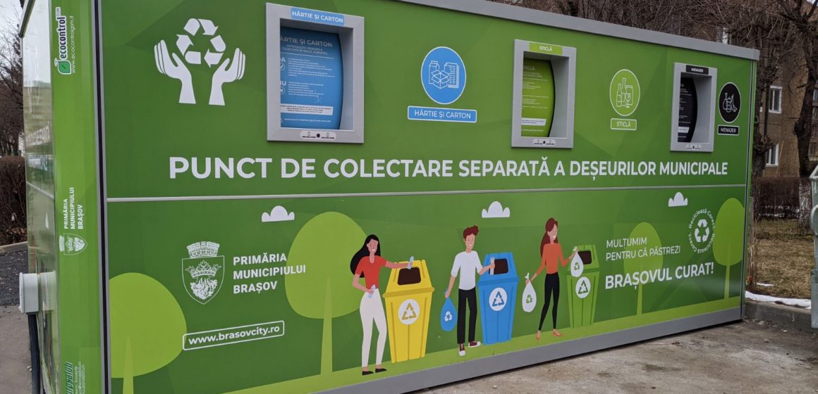 Brașovul a obținut finanțare pentru extinderea colectării selective a deșeurilor prin sistemul de ecoinsule digitalizate. Finanțarea pentru cele 275 de ecoinsule este asigurată prin PNRR
