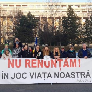 Mai multe organizații au protestat în Piața Victoriei din București împotriva pachetului legislativ care amenință cu desființarea principiilor statului de drept