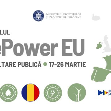 MIPE a lansat în consultare publică capitolul REPowerEU care vizează reformele și investițiile în sistemului energetic românesc pentru creșterea ponderii producției de energie electrică din surse regenerabile