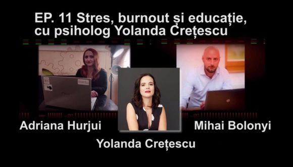 Podcast Litera 9 | Oameni – Perspective în Resurse Umane | Ep. 11 Stres, burnout și educație, cu psiholog Yolanda Crețescu