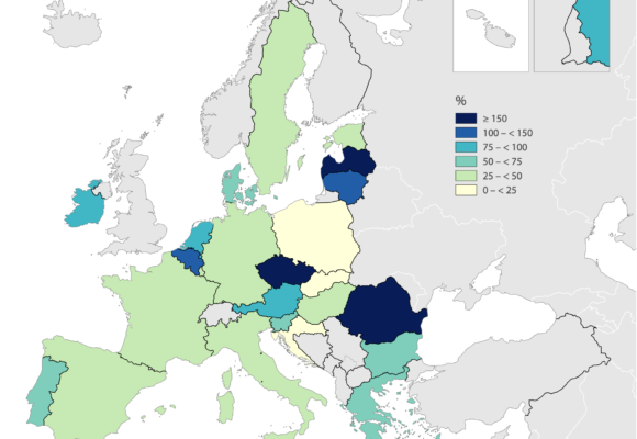 Conform Eurostat, în 2022, prețurile la energie electrică și gaz au crescut în România cu 112%, respectiv 165%