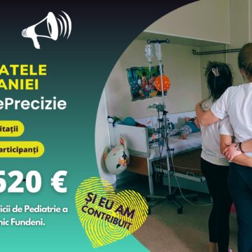 LaPrimulBebe a strâns în 6 zile 460.000 de euro, în cadrul campaniei #10anideprecizie