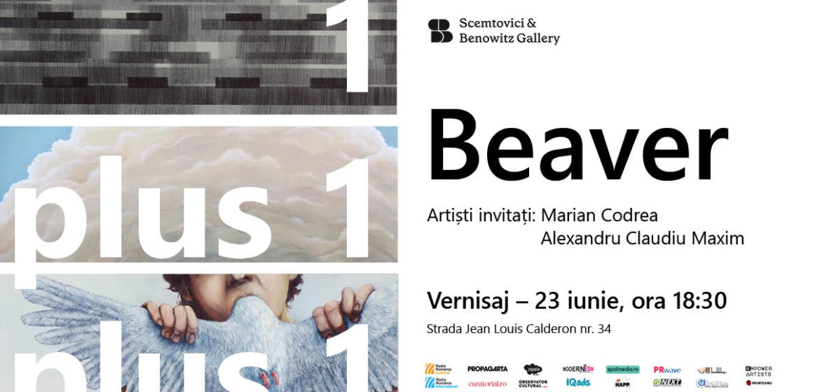București | Scemtovici & Benowitz prezintă expoziția colaborativă  „Beaver 1 Plus 1 Plus 1”