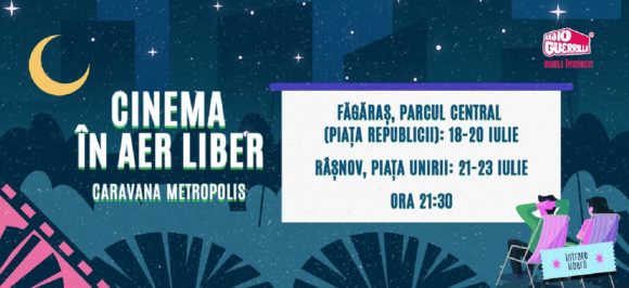 Caravana Metropolis ajunge la Făgăraș și Râșnov între 18 și 23  iulie