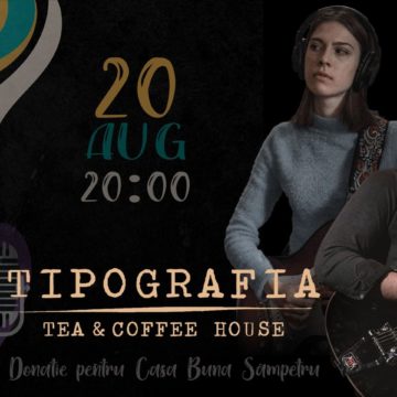Concert caritabil cu Natalia și David pentru Casa bună Sânpetru @ Tipografia
