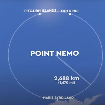 Punctul Nemo, un cimitir spațial ce poluează Pacificul?