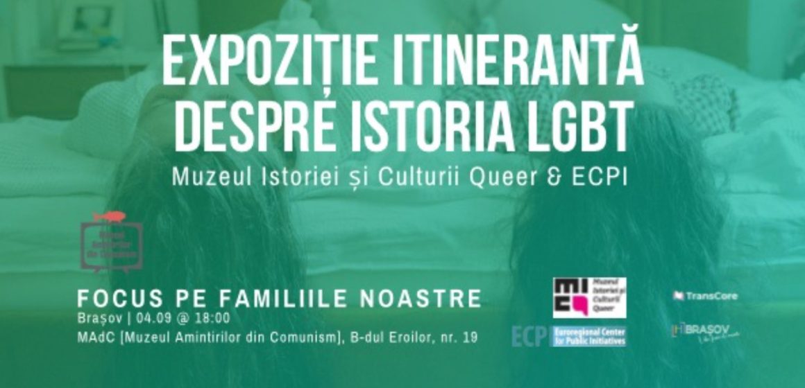 Expoziție itinerantă despre istoria LGBT la Muzeul Amintirilor din Comunism