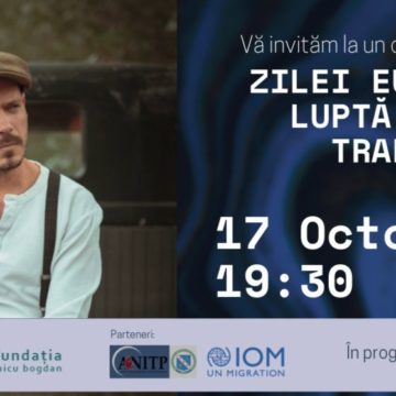 Concert la Filarmonica Brașov dedicat marcării datei de 18 octombrie ca Ziua Europeană de Luptă Împotriva Traficului de Persoane