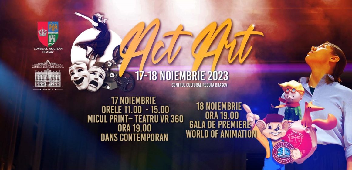 ACT ART, a doua ediție – artă și tehnologie la Centrul Cultural Reduta