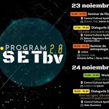 Brașov Science, Education & Technology (SETbv) continuă la Brașov în zilele de 23 și 24 noiembrie 2023