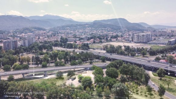 Primăria Brașov a semnat contractul pentru proiectarea și execuția complexului dedicat sporturilor urbane de la pasajul Fartec