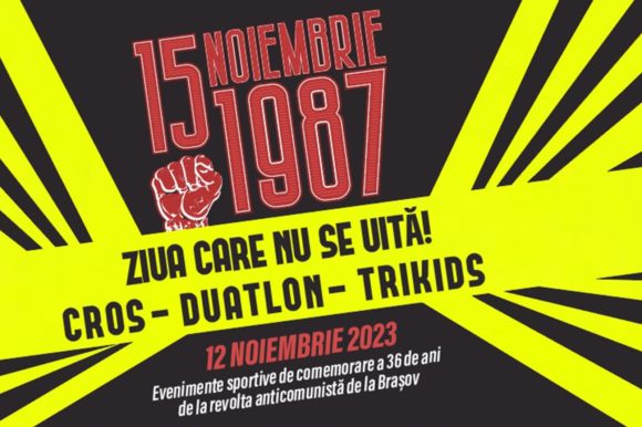 Brașovul marchează 36 de ani de la momentul 15 Noiembrie 1987 printr-o serie de evenimente