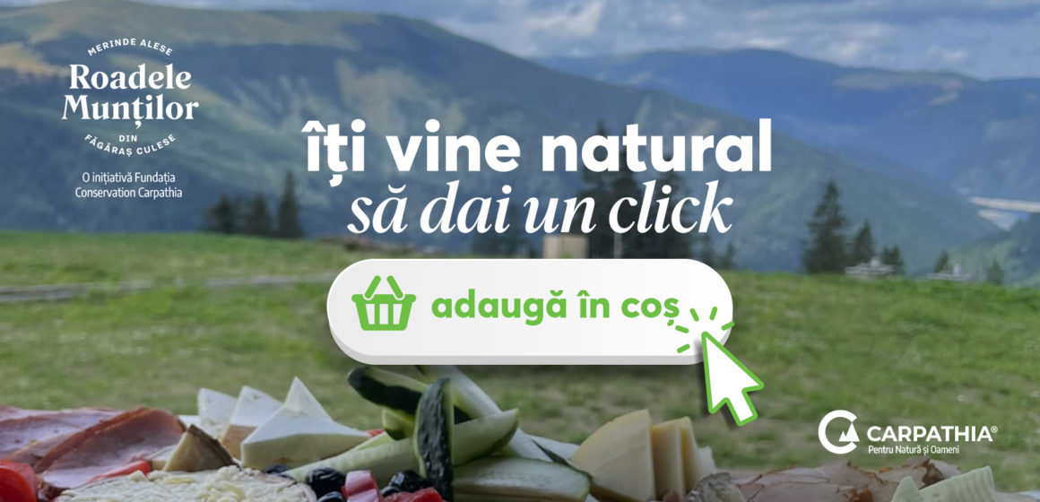 Roadele Munților sunt la un click distanță în noul magazin online dedicat producătorilor locali din jurul Munților Făgăraș