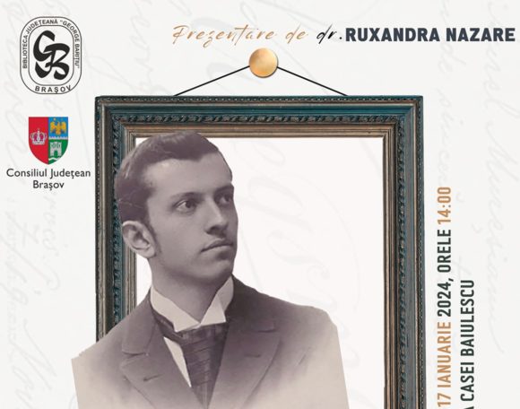 „Chipul lui George Moroianu reflectat în scrisorile lui” la mansarda Casei Baiulescu