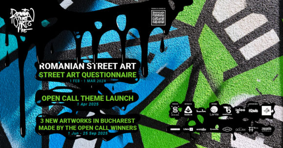Romanian Street Art lansează un sondaj pentru a contura tema apelului deschis pentru intervenții artistice