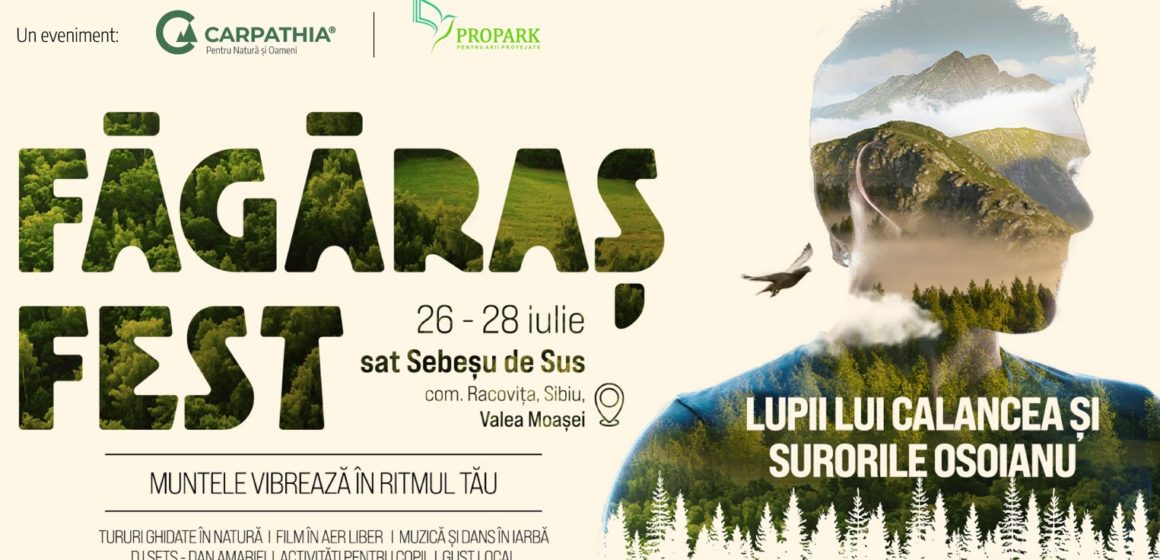 Făgăraș Fest 2024 se desfășoară în Sebeșu de Sus, comuna Racovița, pe 26 – 28 iulie
