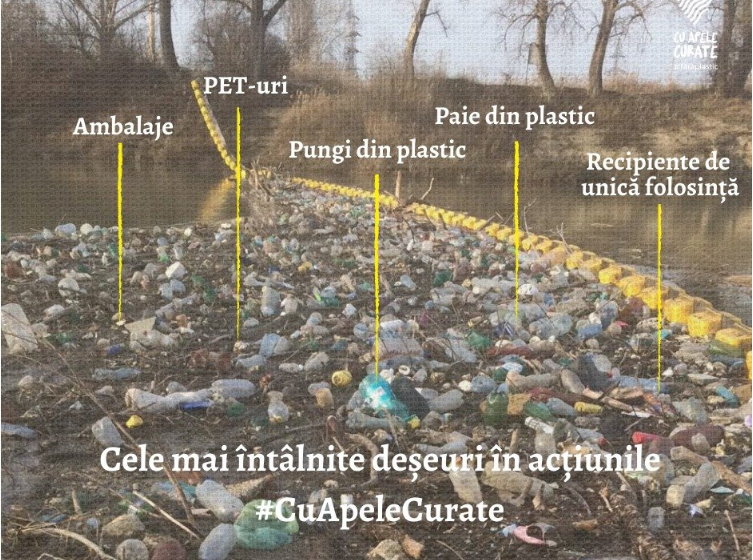 Cât plastic poartă Dunărea noastră?