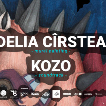 București | Romanian Street Art anunță intervenția artistică realizată de Delia Cîrstea și Kozo