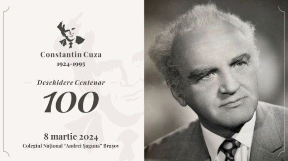 Centenarul Constantin Cuza la Colegiul Național Andrei Șaguna