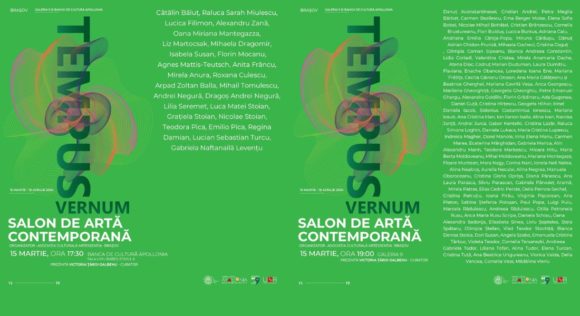 La inițiativa Asociației Culturale Artessentia își dau întâlnire peste 140 de artiști în cadrul Salonului de Artă Contemporană TEMPUS VERNUM