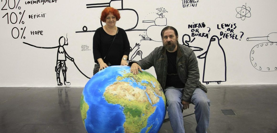 Artist Talk cu Lia Perjovschi și Dan Perjovschi la Muzeul de Artă Brașov