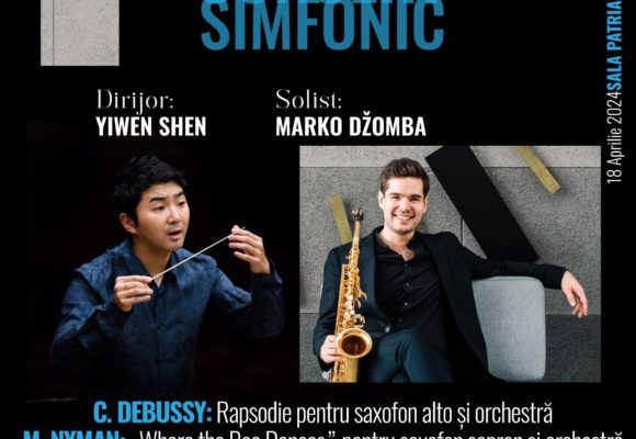 Concert simfonic extraordinar cu solist la saxofon, joi seară la Filarmonica Brașov
