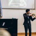 Răzvan Stoica aduce vioara Stradivarius în colegiile din București, în cadrul proiectului „Un Stradivarius în școli”, inițiat de Fundația Culturală Gaudium Animae
