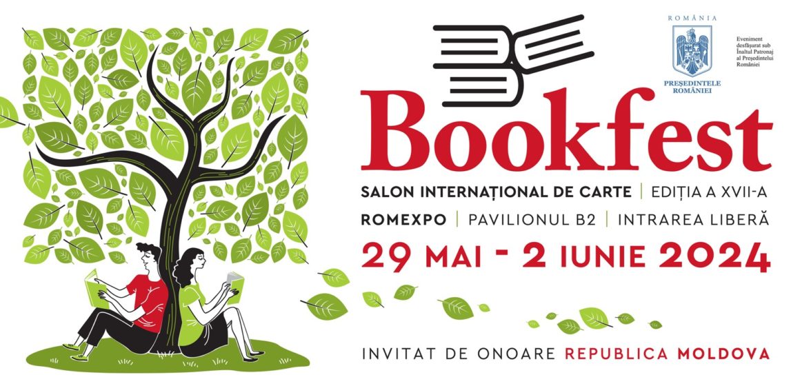 Salonul Internațional de Carte Bookfest 2024: 29 mai – 2 iunie, Romexpo, București