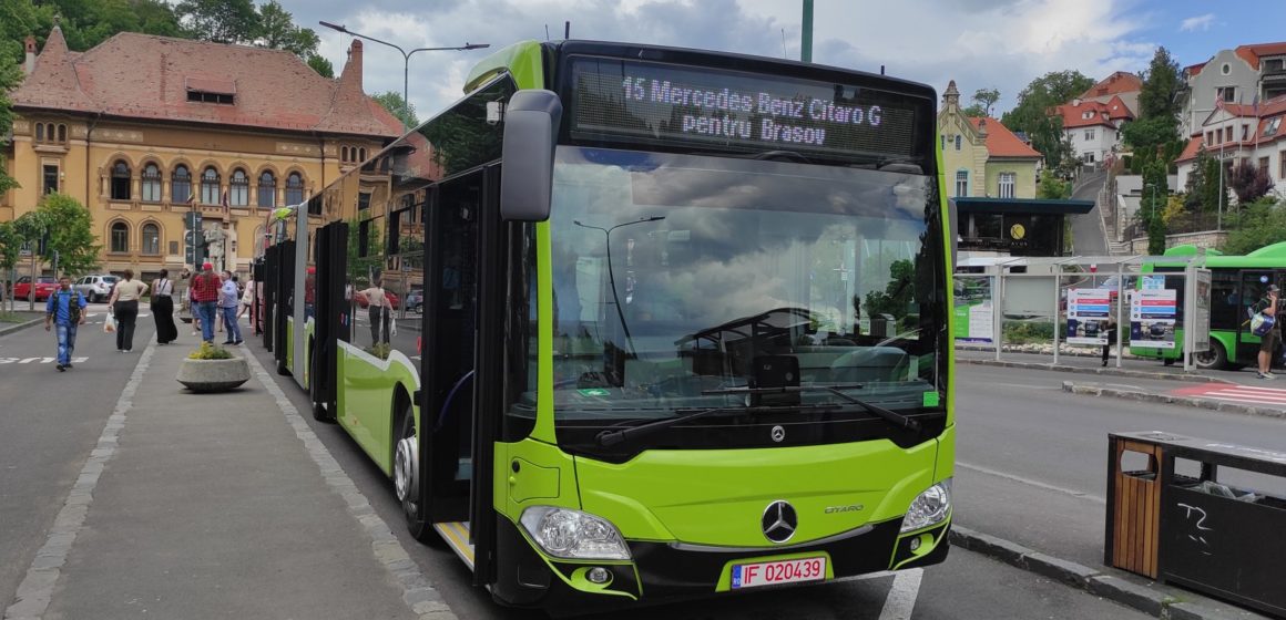 RATBV – leasing financiar pe 5 ani pentru 15 autobuze hibrid Mercedes Citaro