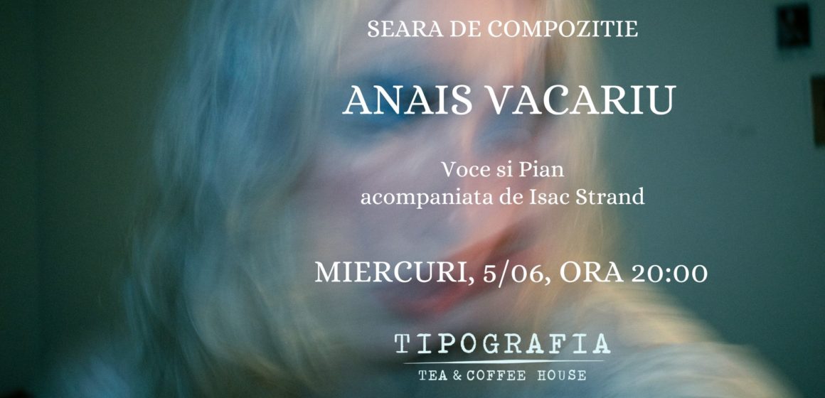 Anais Vacariu – acoustic set from Berlin @ Tipografia