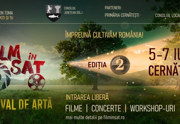 După o oprire în Rășinari, Sibiu, festivalul Film în Sat revine la Cernătești, Dolj, între 5 – 7 iulie