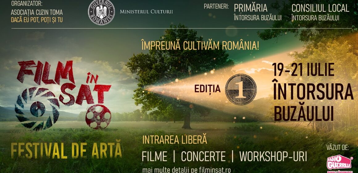 Festivalul Film în Sat a ajuns la Întorsura Buzăului, 19 – 21 iulie