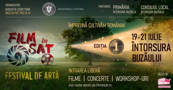 Festivalul Film în Sat a ajuns la Întorsura Buzăului, 19 – 21 iulie