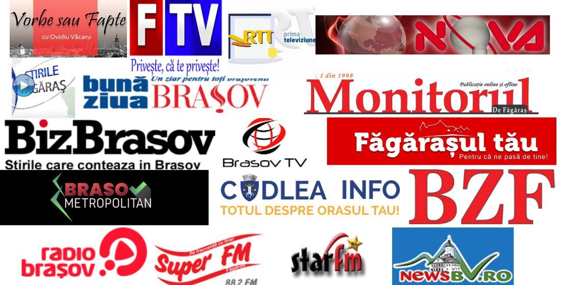 Bani de la instituții publice brașovene și de la partide pentru presa locală brașoveană