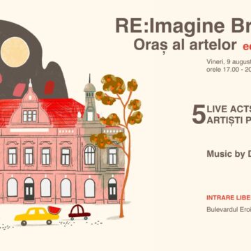 Cinci artiste contemporane își reimaginează mediul urban brașovean prin prisma artei în cadrul „Re:Imagine Brașov – Oraș al artelor, Ediția 3”