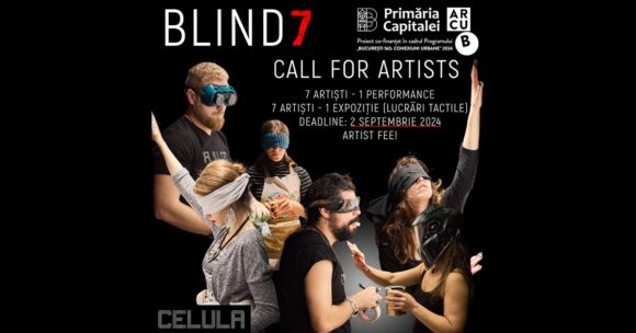 Artiștii sunt provocați să conceapă arta vizuală fără văz, în cadrul proiectului „Blind Seven”