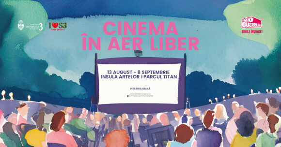 Cinema în aer liber se întoarce între 13 august și 8 septembrie în Parcul Titan din București