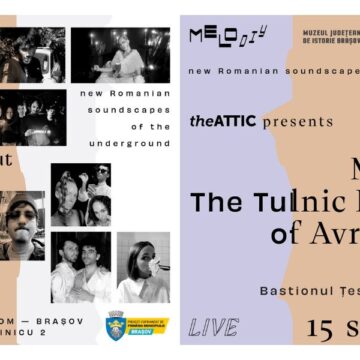 Platforma MELODIY și publicația The Attic organizează la Brașov concerte și activități cu publicul care au ca nucleu practicile muzicale neconvenționale