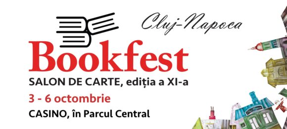 Salonul de Carte Bookfest Cluj-Napoca va avea loc între 3 și 6 octombrie la Centrul Cultural Casino