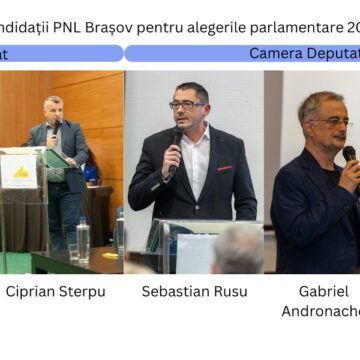 PNL Brașov și-a desemnat primii candidați pentru alegerile parlamentare 2024