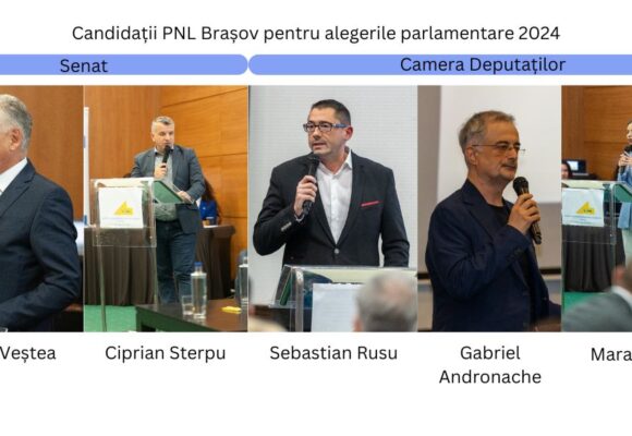 PNL Brașov și-a desemnat primii candidați pentru alegerile parlamentare 2024