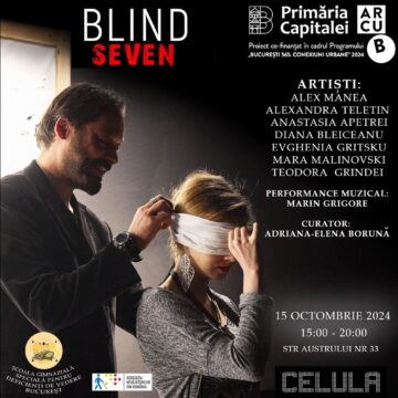 Blind Seven deschide universul artelor vizuale pentru publicul nevăzător printr-un eveniment dedicat, pe 15 octombrie, în București