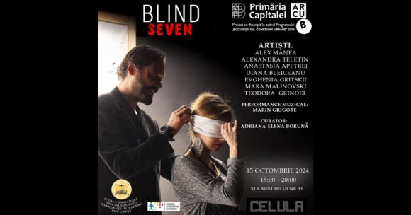 Blind Seven deschide universul artelor vizuale pentru publicul nevăzător printr-un eveniment dedicat, pe 15 octombrie, în București